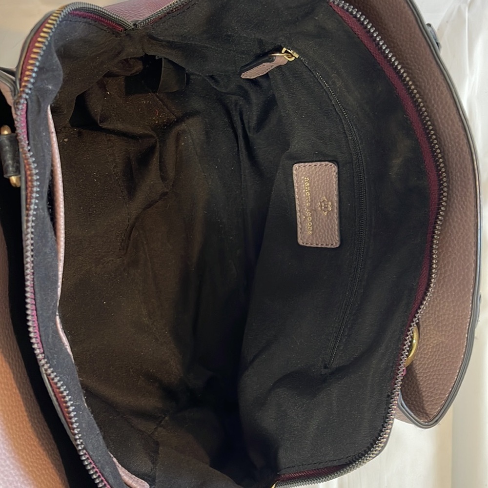 Nanette Lepore burgundy and mauve women’s pocketbook - Picture 5 of 11